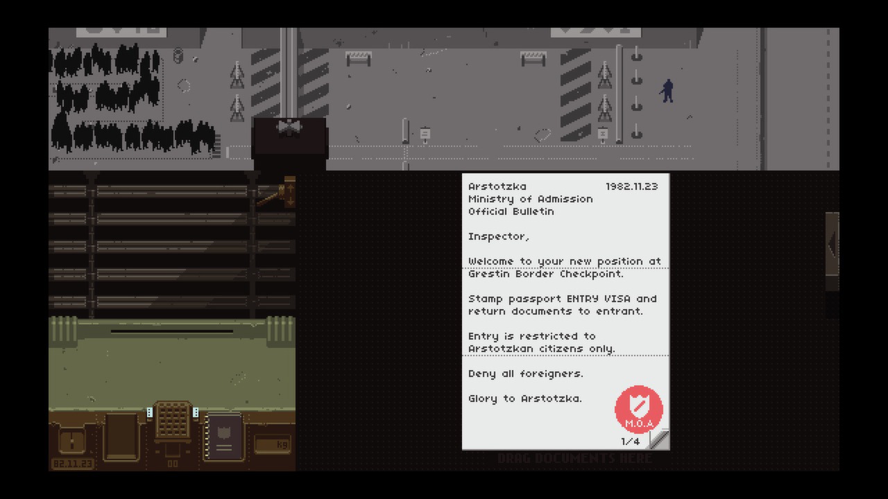 A Realidade de Arstotzka