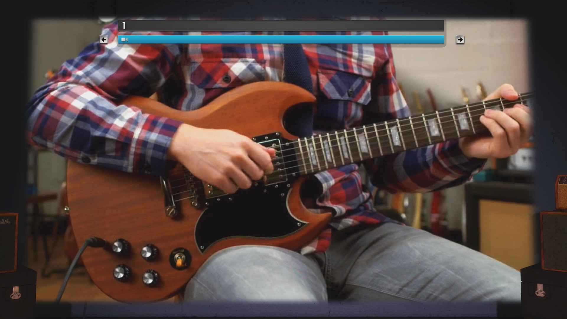 Domine o braço da guitarra